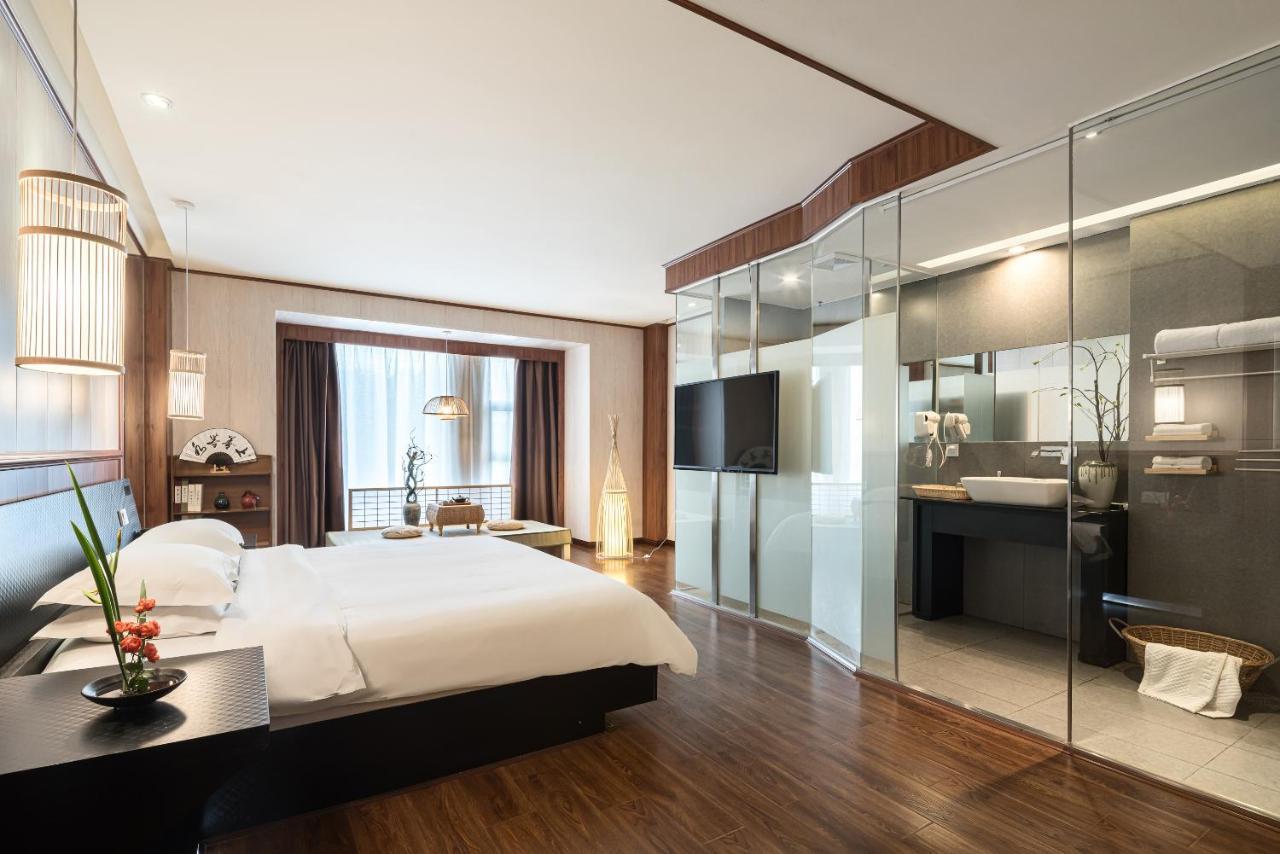 乐山上善居养心禅景酒店 Shangshan Zen Hotel Lösan Kültér fotó