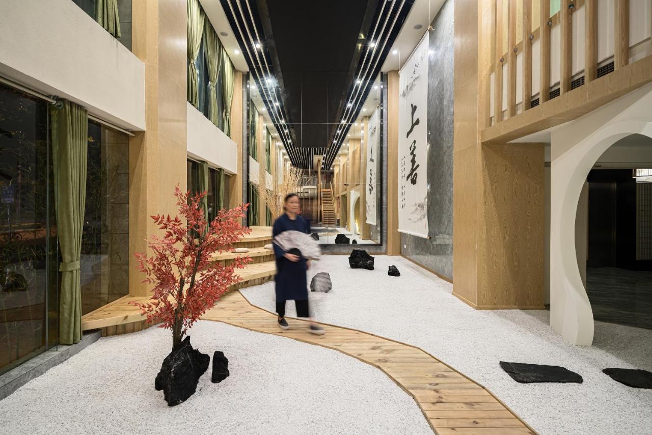 乐山上善居养心禅景酒店 Shangshan Zen Hotel Lösan Kültér fotó